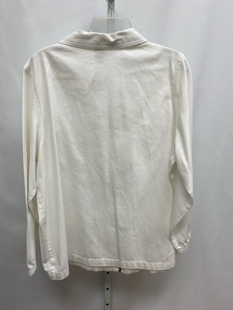 Blair Size Large White Jacket/Top