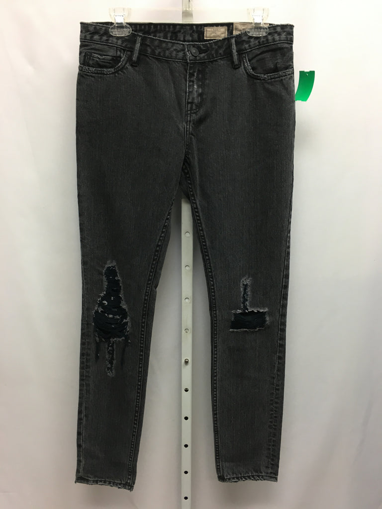 All Saints Size 28 (6) Black Denim Jeans