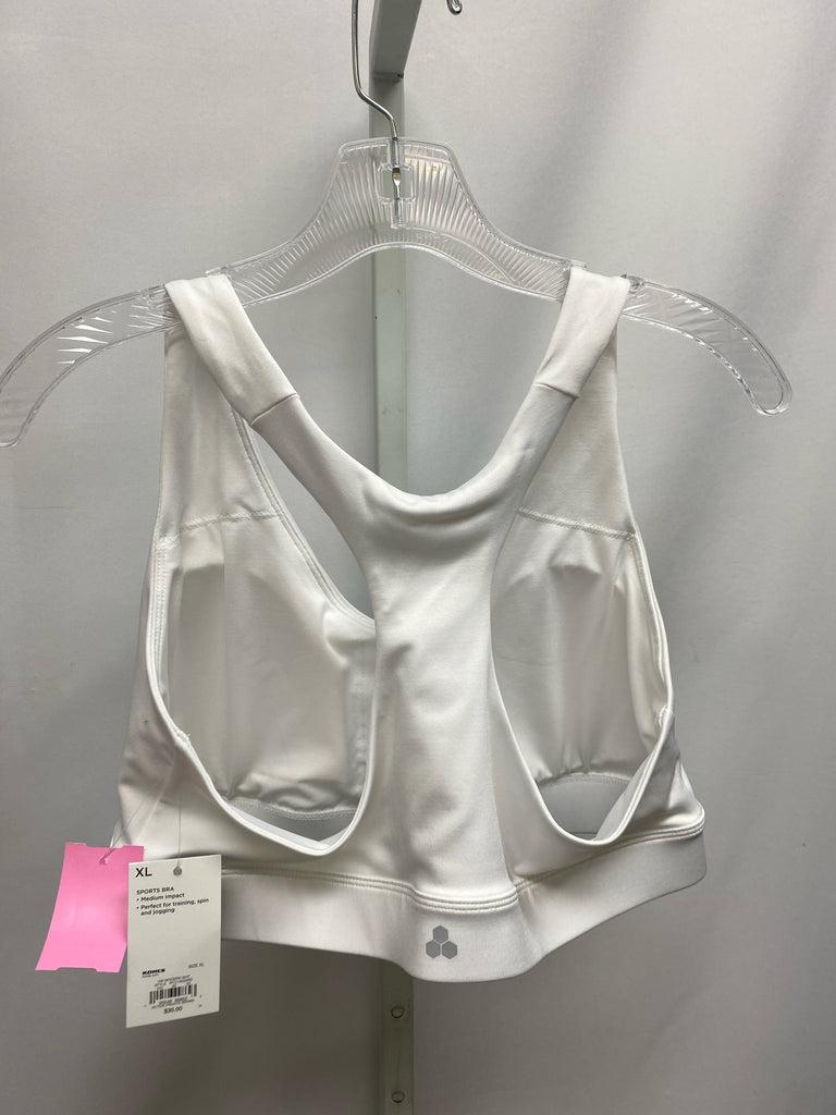 Size XLarge Tek Gear White Bra