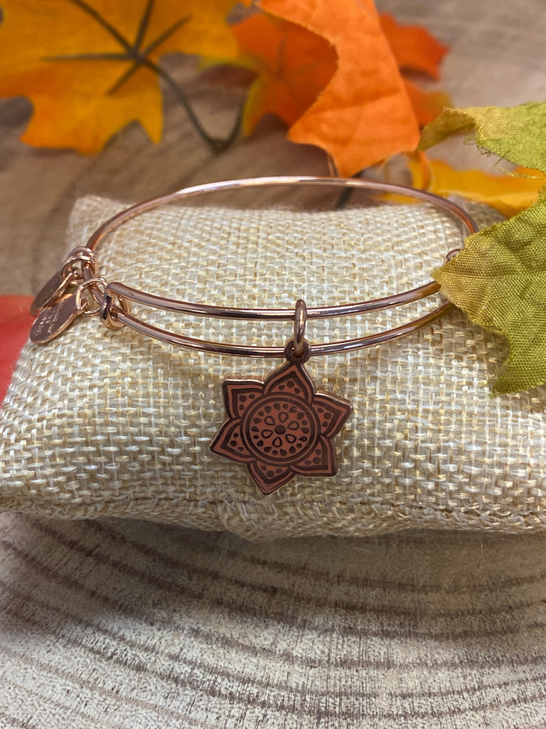 Alex and Ani Rose Gold Bracelet