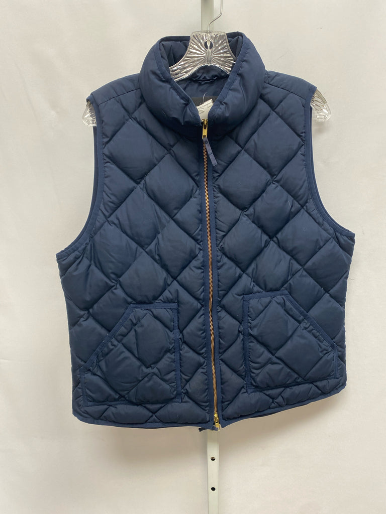 J.Crew Size XLarge Navy Vest/Outerwear