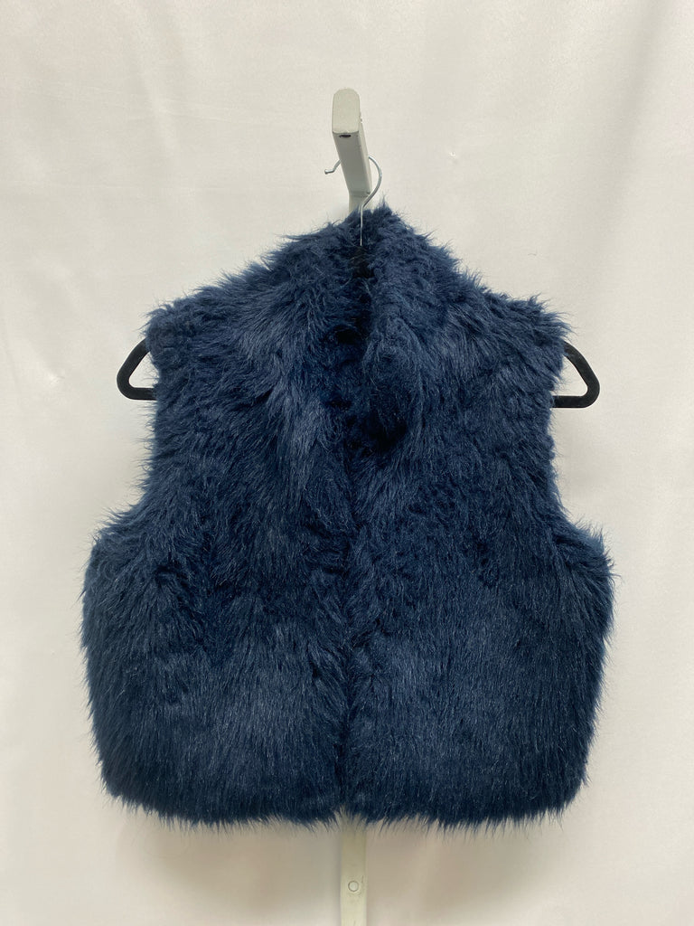 attention Size Large Navy Vest/Outerwear