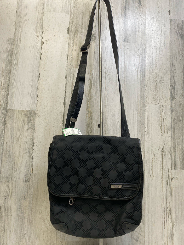 Tumi Black Print Crossbody