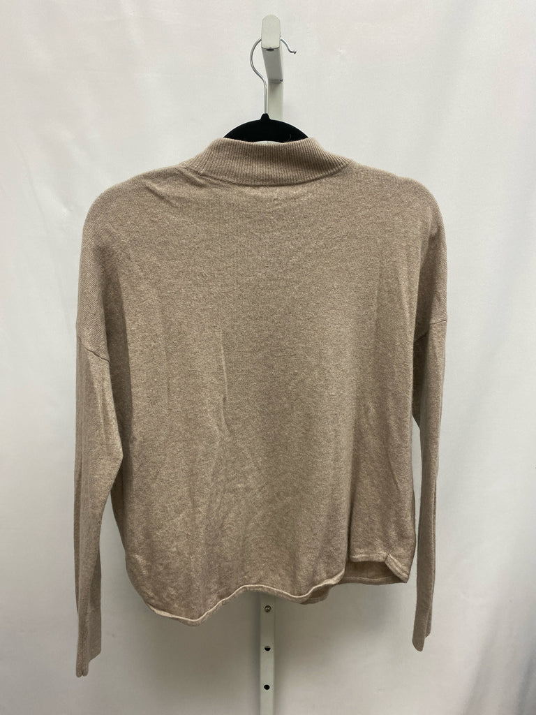 madewell Size Medium Beige Long Sleeve Top