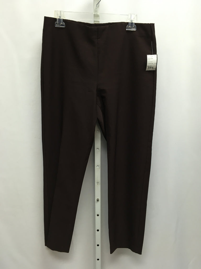 adrianna papell Size 12 Brown Pants
