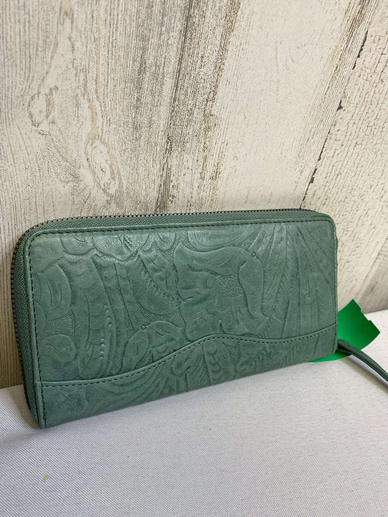 American Leather Co. Teal Wallet