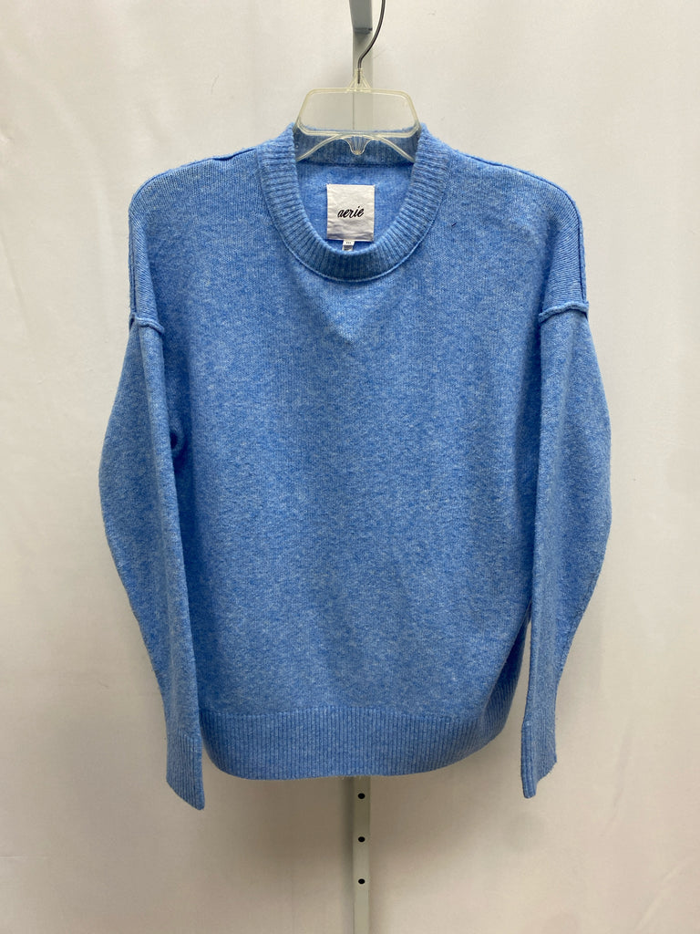 Aerie Size XXS Lt Blue Long Sleeve Sweater