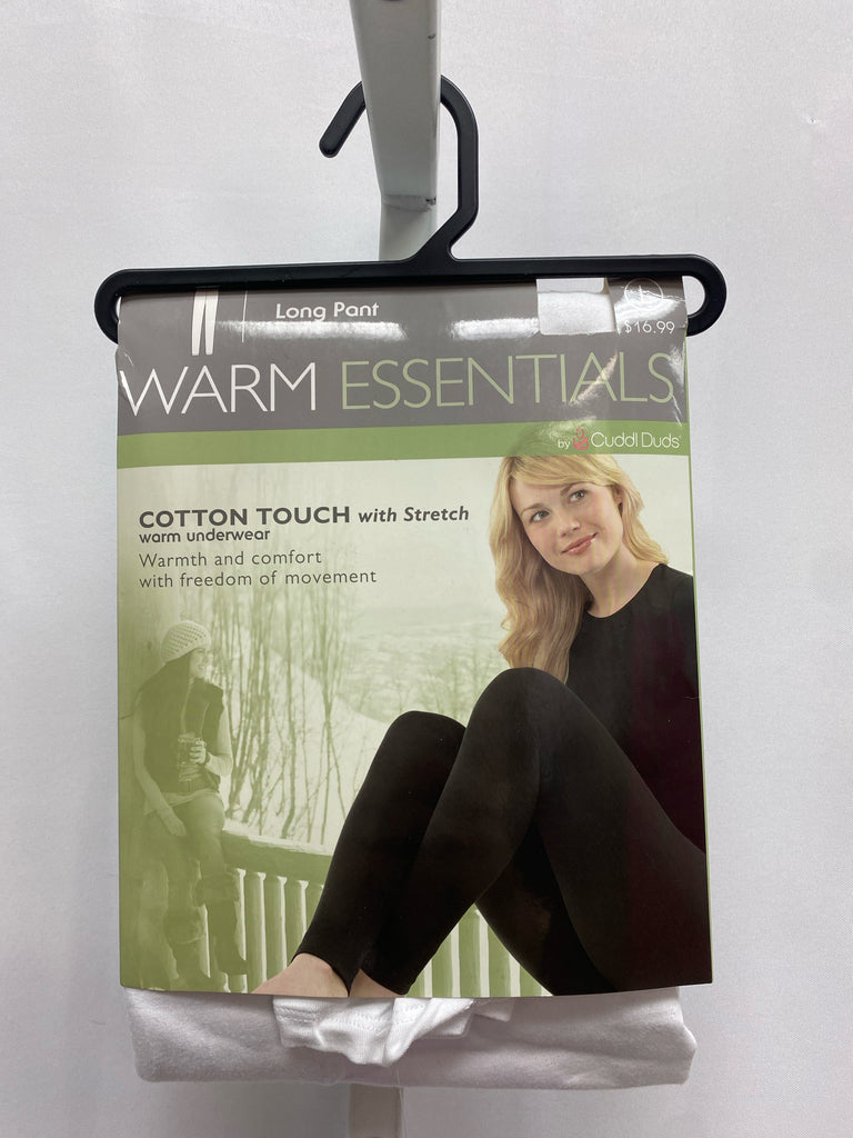 Warm Essentials Size Large White Leggings