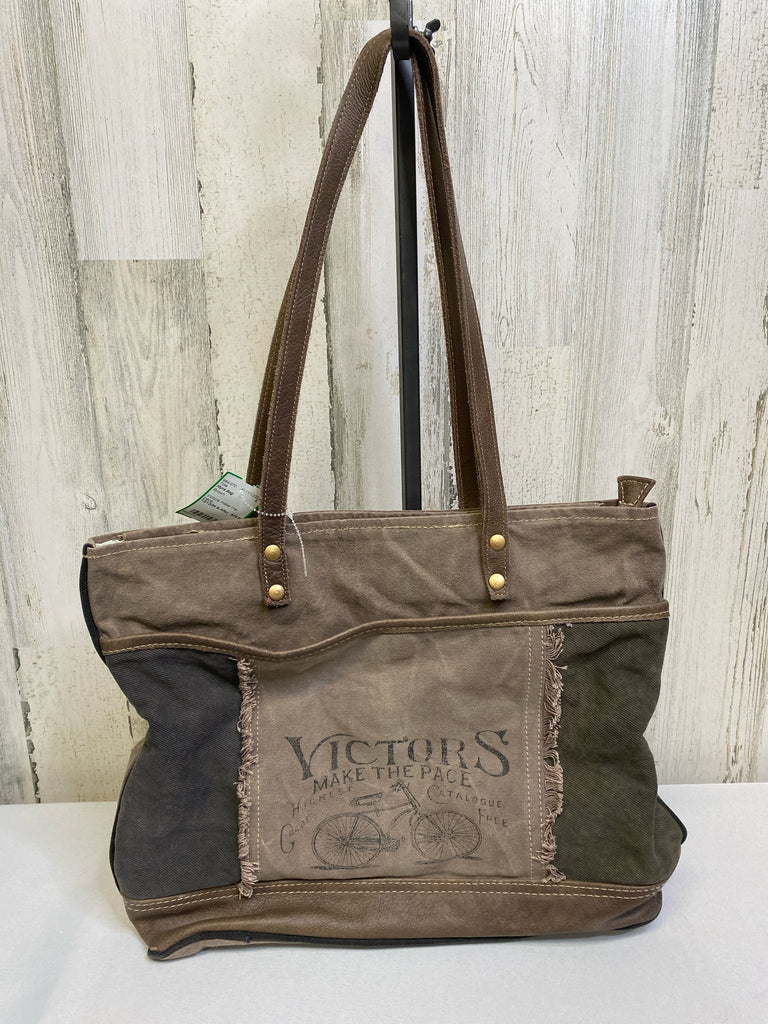 Myra Bag Brown Tote