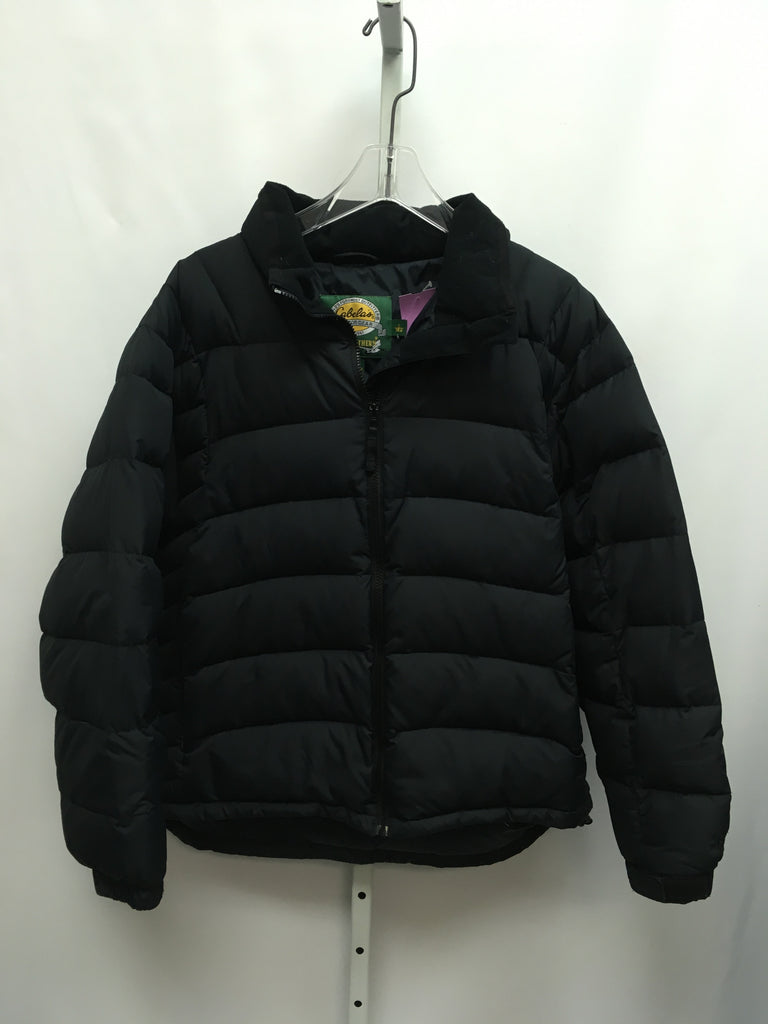 Cabela's Size Large Black Jacket/Outerwear