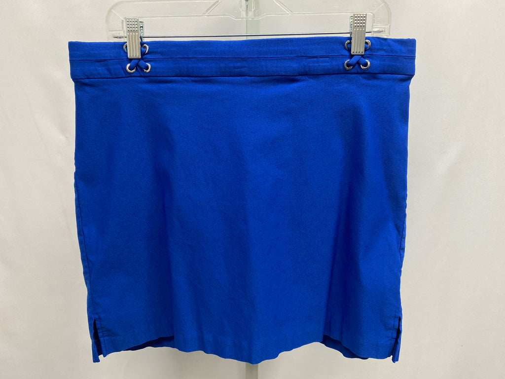 Rafaella Size XL Blue Skort