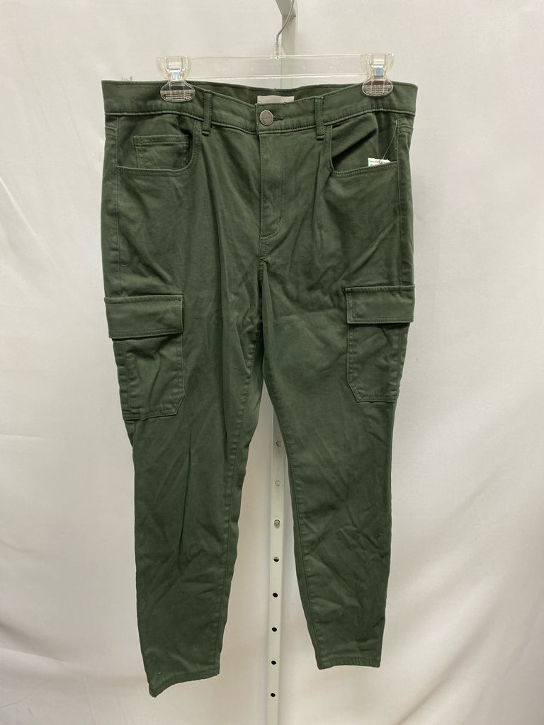 LOFT Size 12 Olive Pants