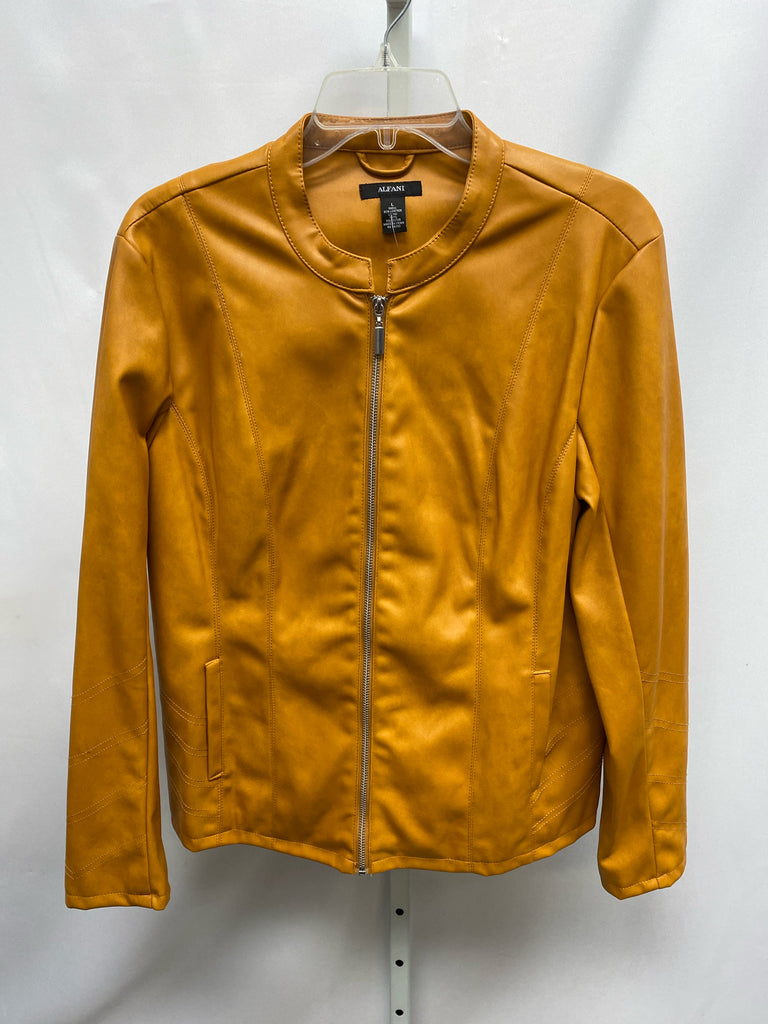 Alfani Size Large Gold Jacket/Outerwear