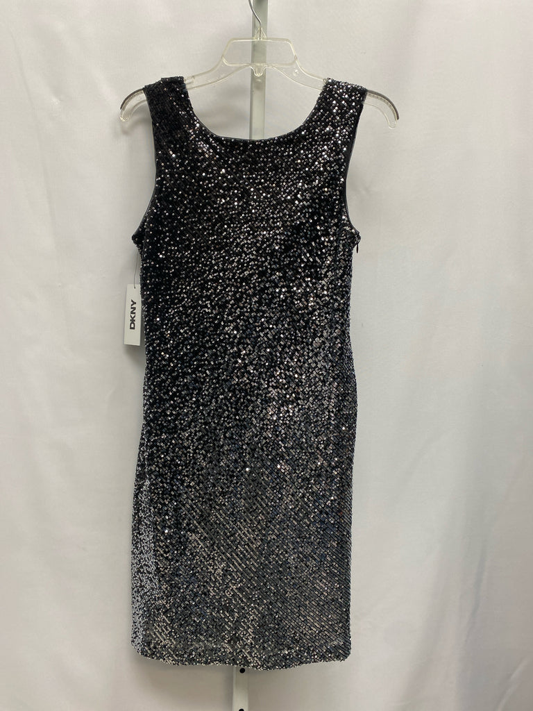 DKNY Size 6 Black Sleeveless Dress