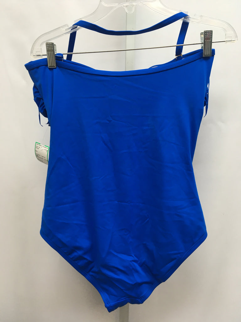 Size 12 Blue Swimsuit
