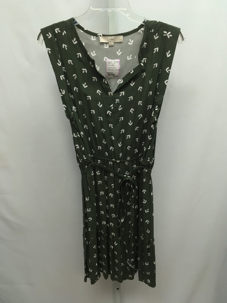 green dress loft Size LP Hunter Sleeveless Size:11-11,5 US / 44 Exclusive Of Elastic Hot Bacon Dressing 🥓 blue balloon dress