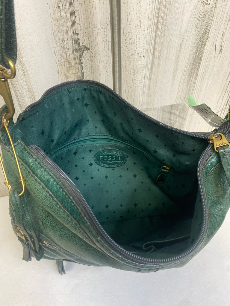 Fossil Green Handbag