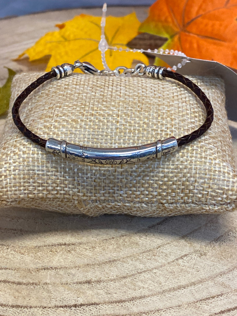Brighton silver/brown Brighton Bracelet