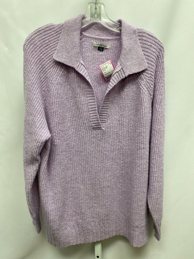 American Eagle Size Small Lavender Long Sleeve Sweater