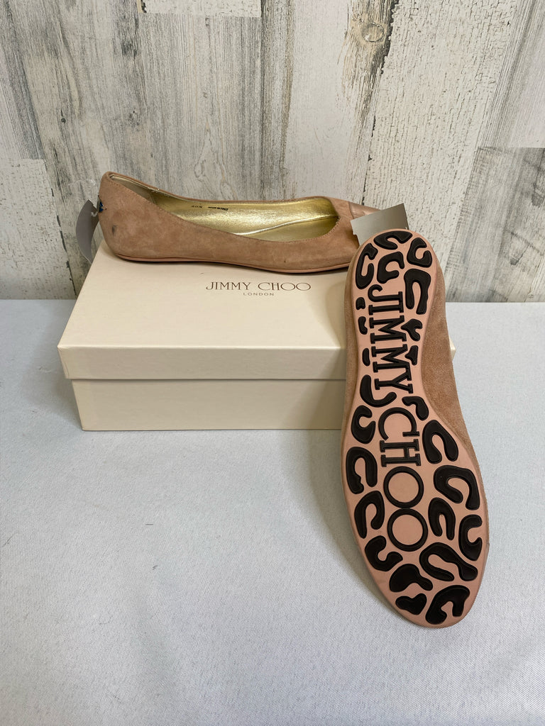 Jimmy Choo Size 40 (9/9.5) Blush Designer Shoe