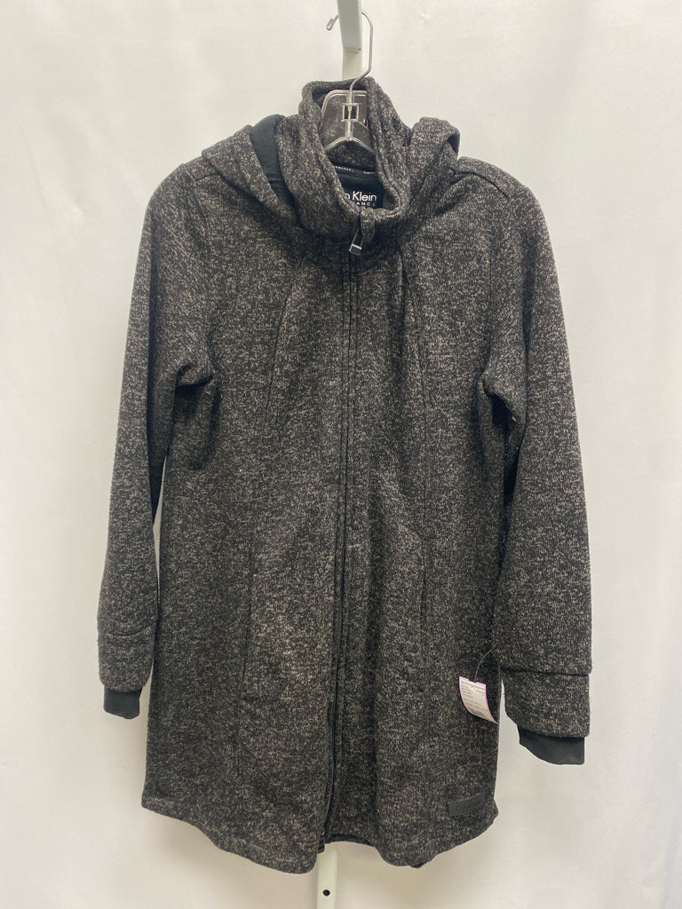 Calvin Klein Size Large Gray Heather Jacket/Top