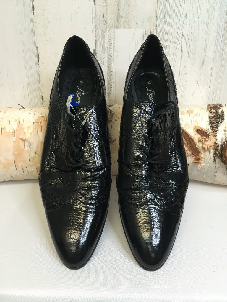 Size 42 (11.5) Black Loafers