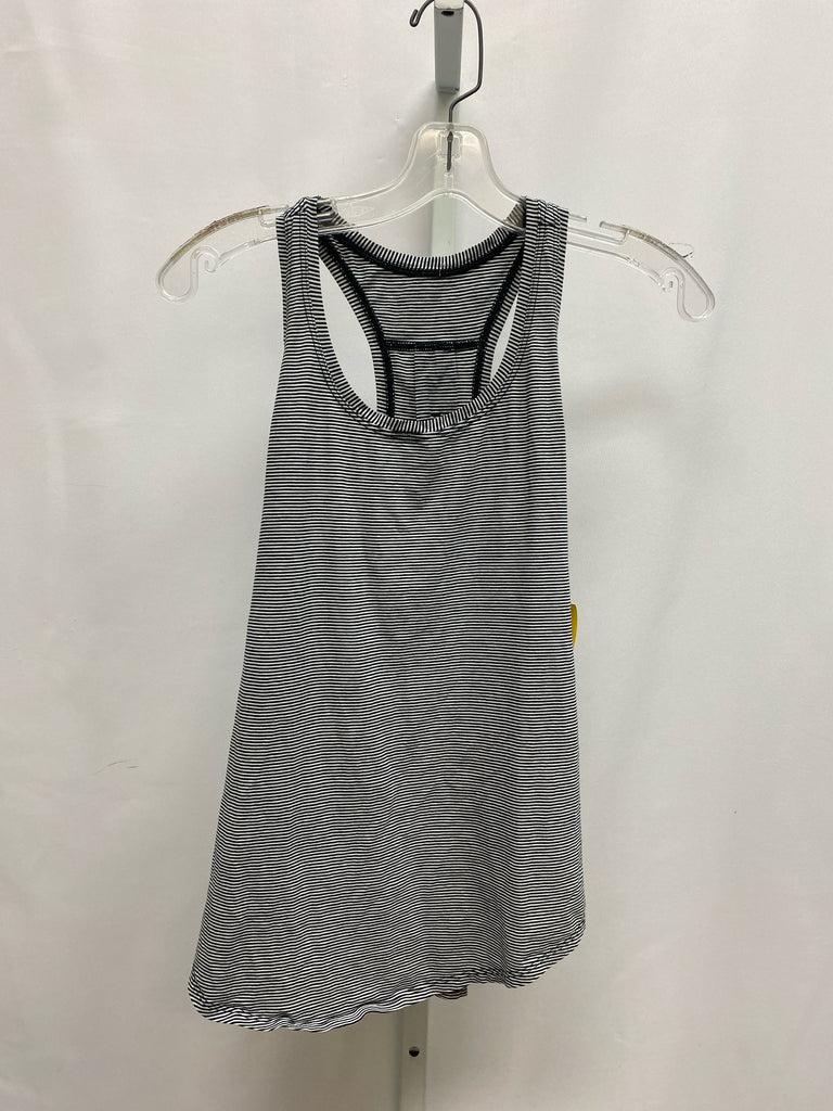 lululemon Black/White Athletic Top