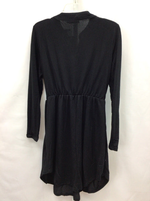 Size Large Black Long Sleeve Dress