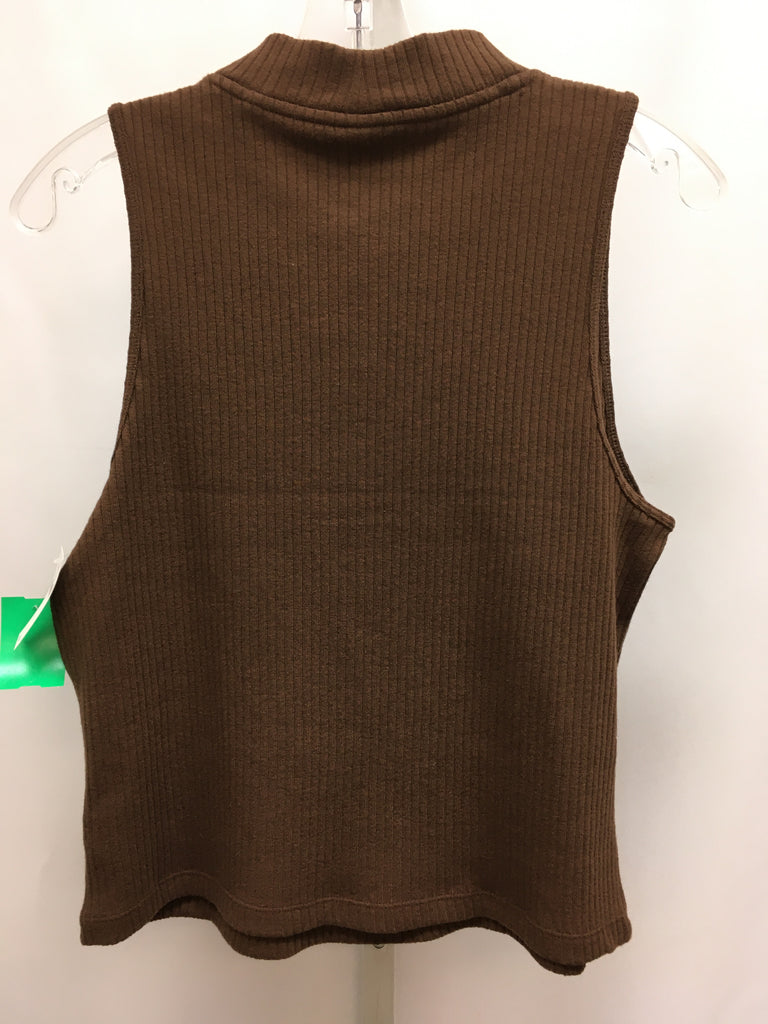 Old Navy Size Large Brown Sleeveless Top