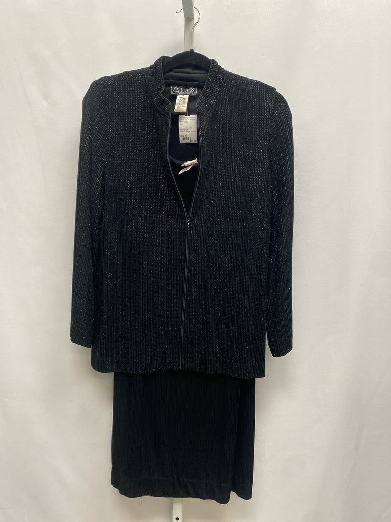 Alex Evenings Size 14 Black Special Occasion