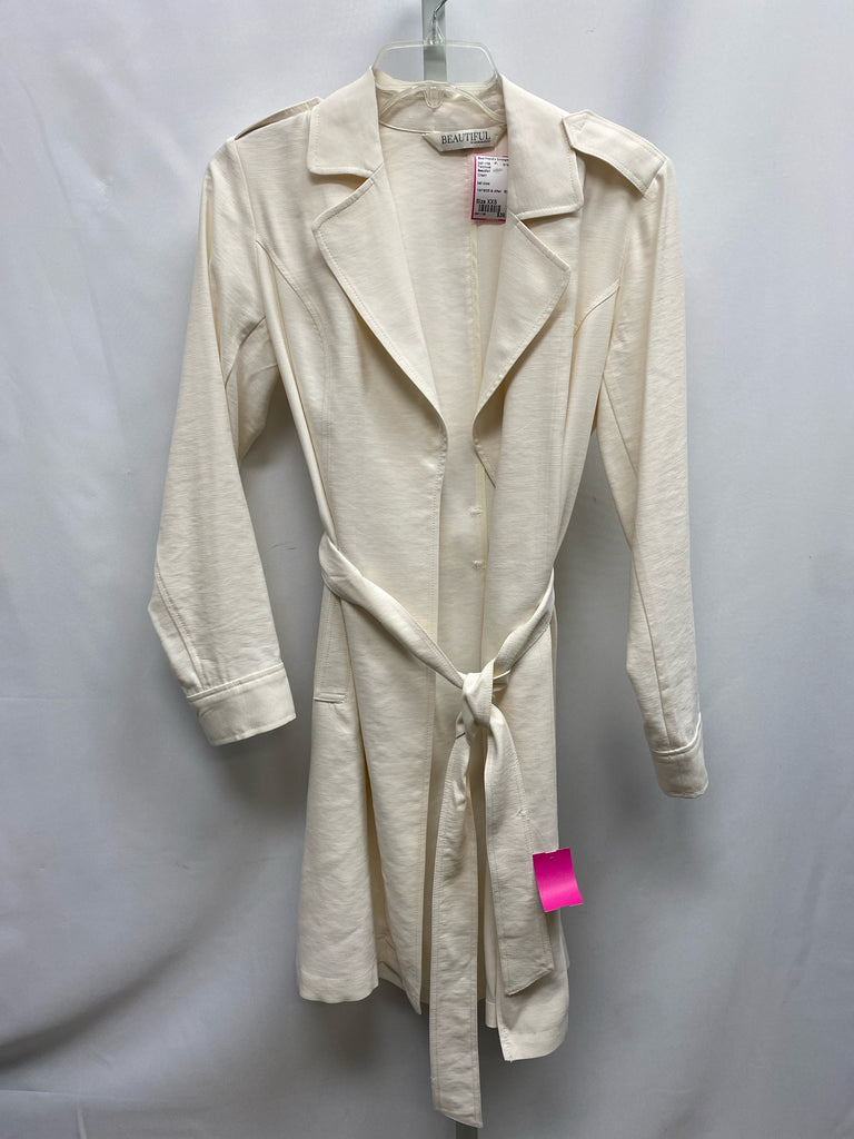 Beautiful! Size XXS Cream Trenchcoat