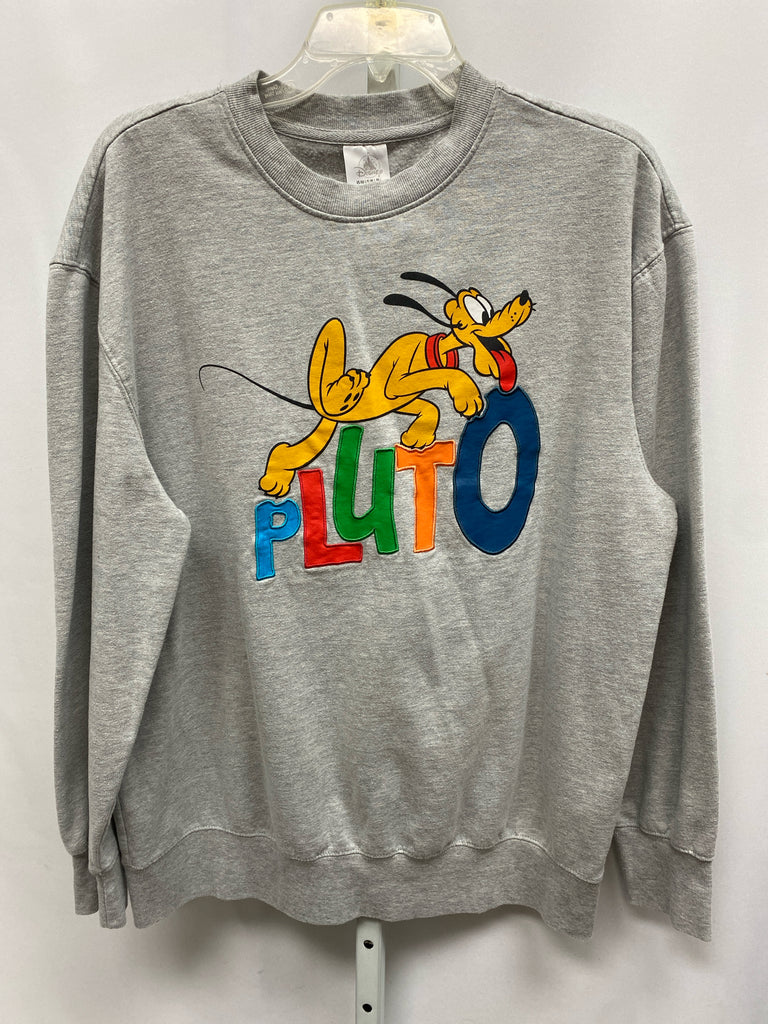 Disney Size Large Gray Long Sleeve Top