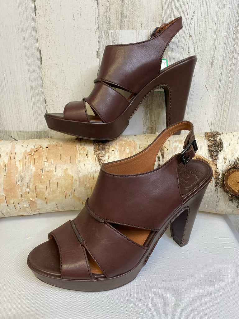 Lucky Brand Size 9 Brown Heels