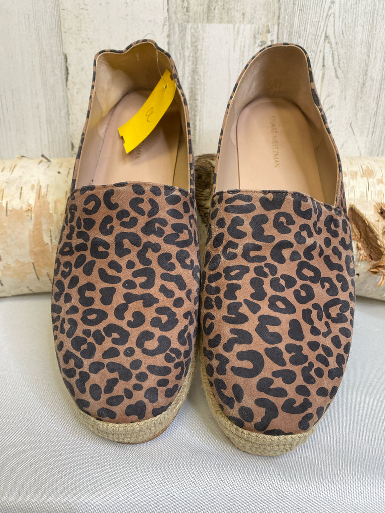 Stuart Weitzman Size 9 Animal Print Loafers