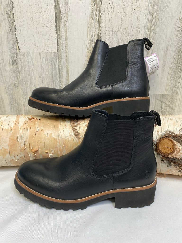 Hush Puppies Size 9 Black Booties