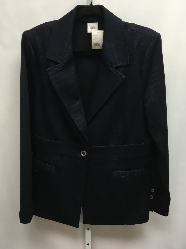 Cabi Size Large Navy/Black Blazer