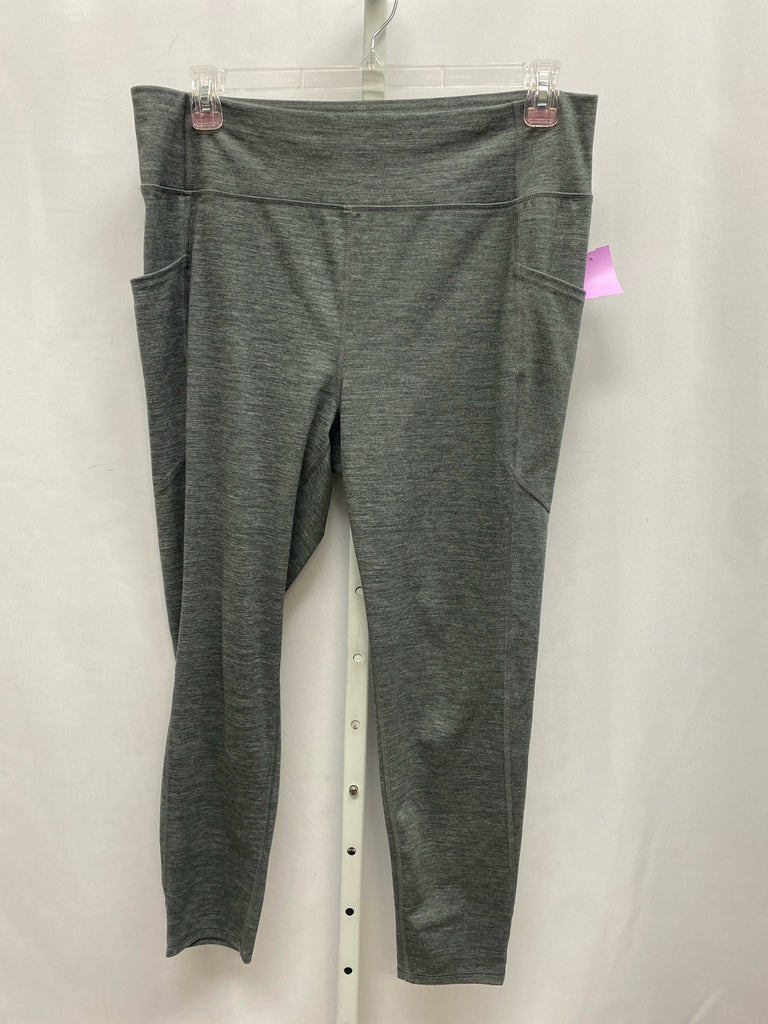 mta sport Size 1X Gray Leggings