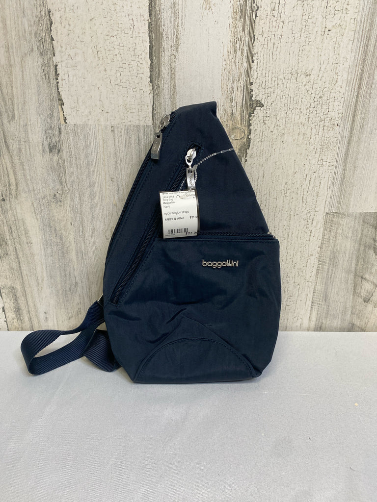 Baggallini Navy Sling Bag