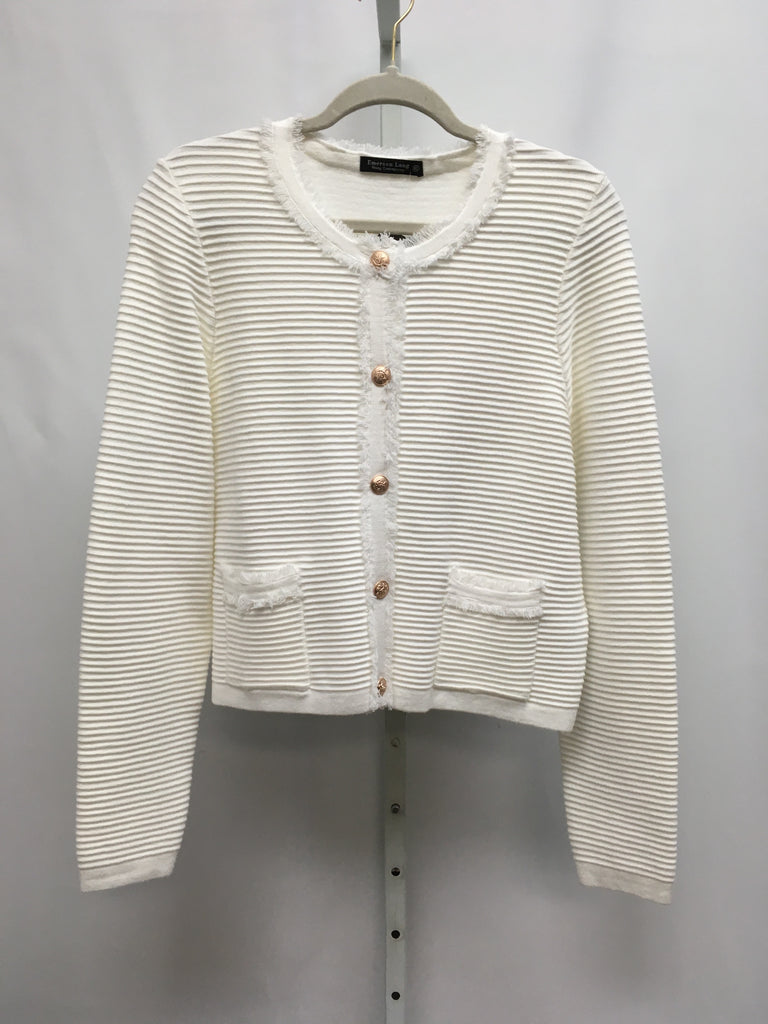 Size XLarge White Cardigan