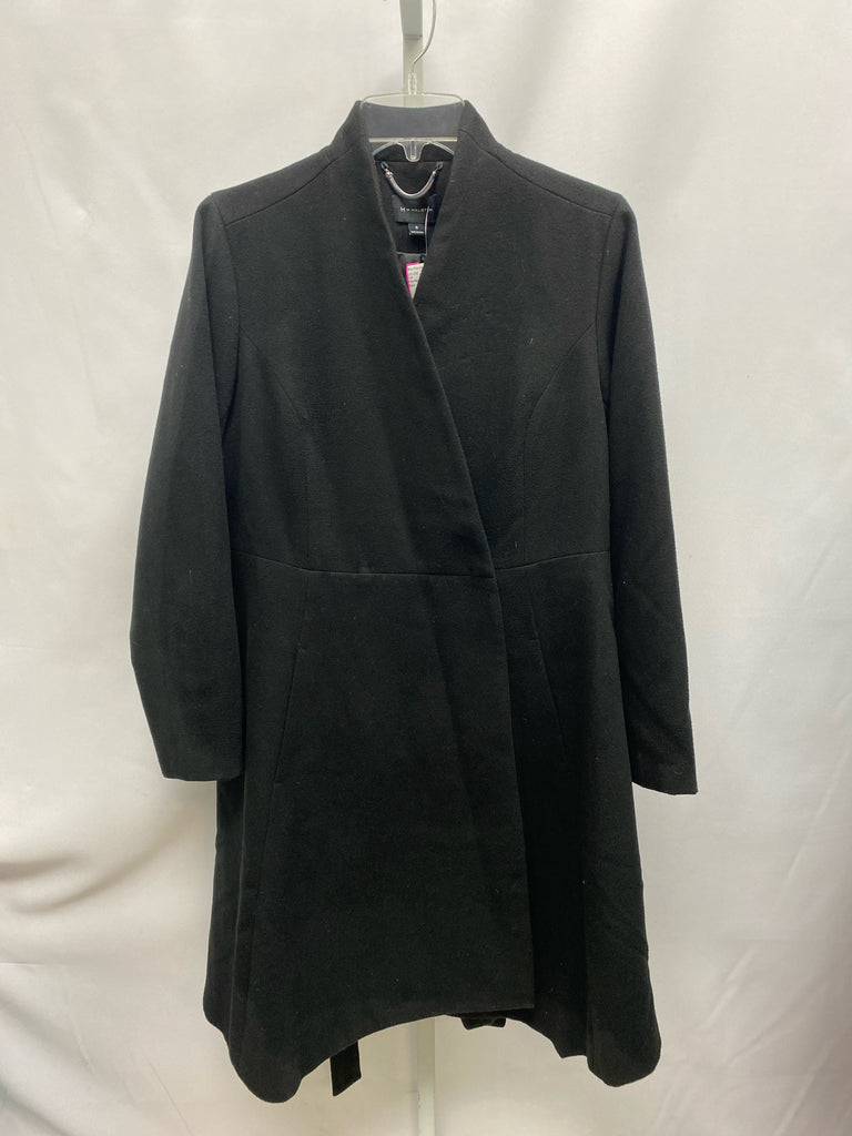 Size 8 H by Halston Black Coat