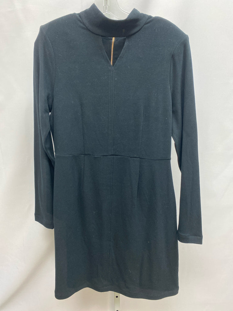 Size Medium Cabi Black Long Sleeve Dress