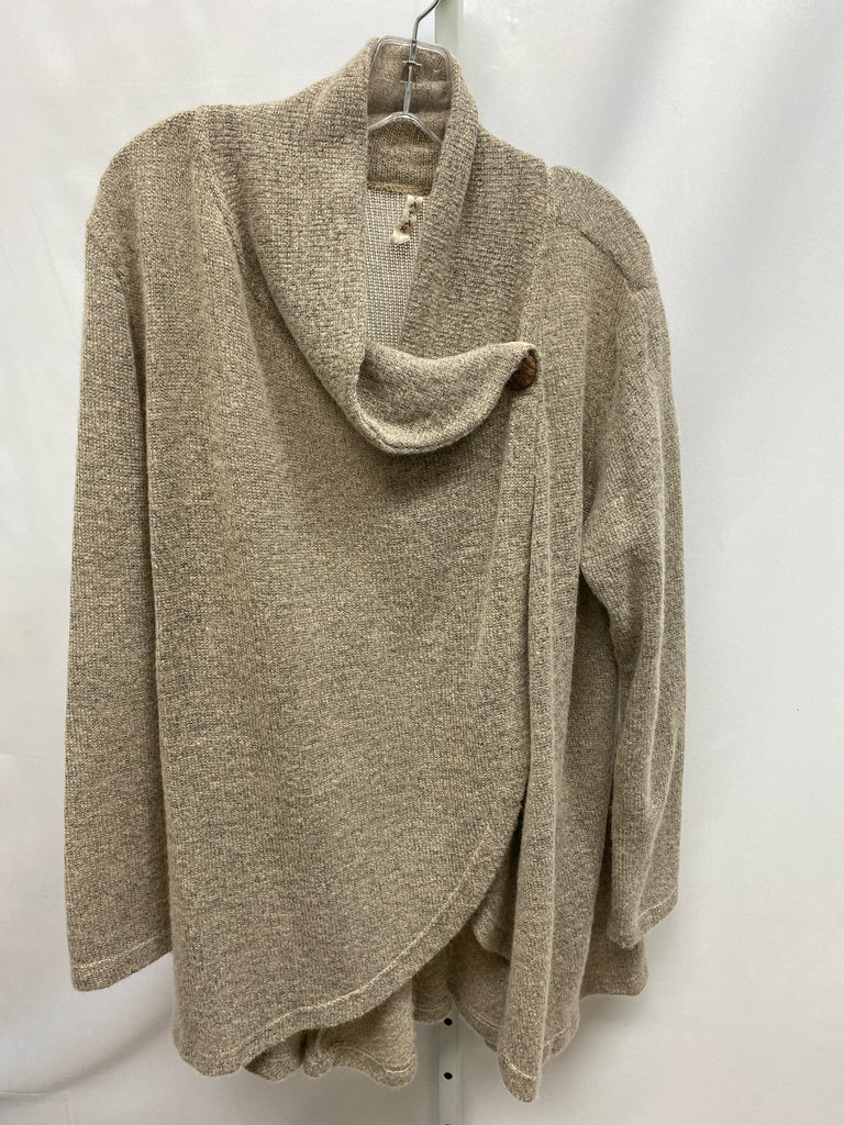 Avatar Size XL Tan Cardigan