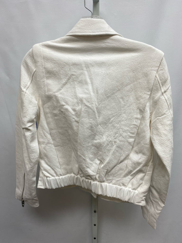 BlankNYC Size XS White Jacket/Top