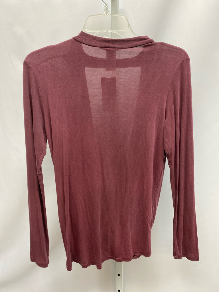 Windsor Size XS Wine Long Sleeve Top