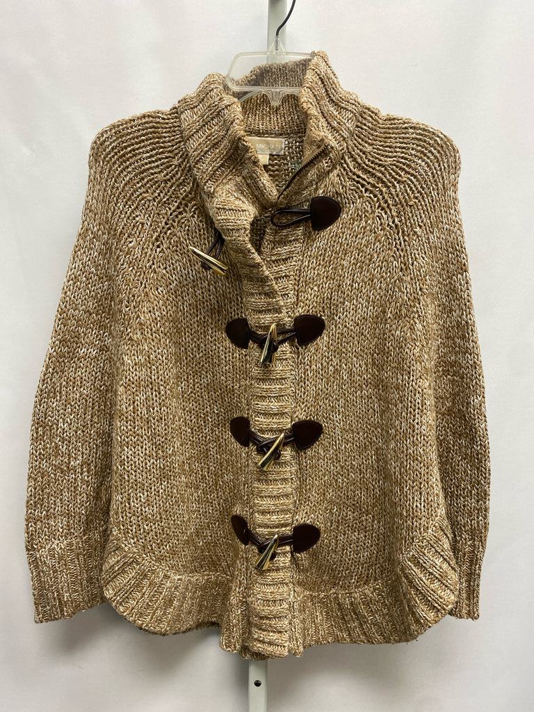 Michael Kors Size Small Tan Heather Cardigan