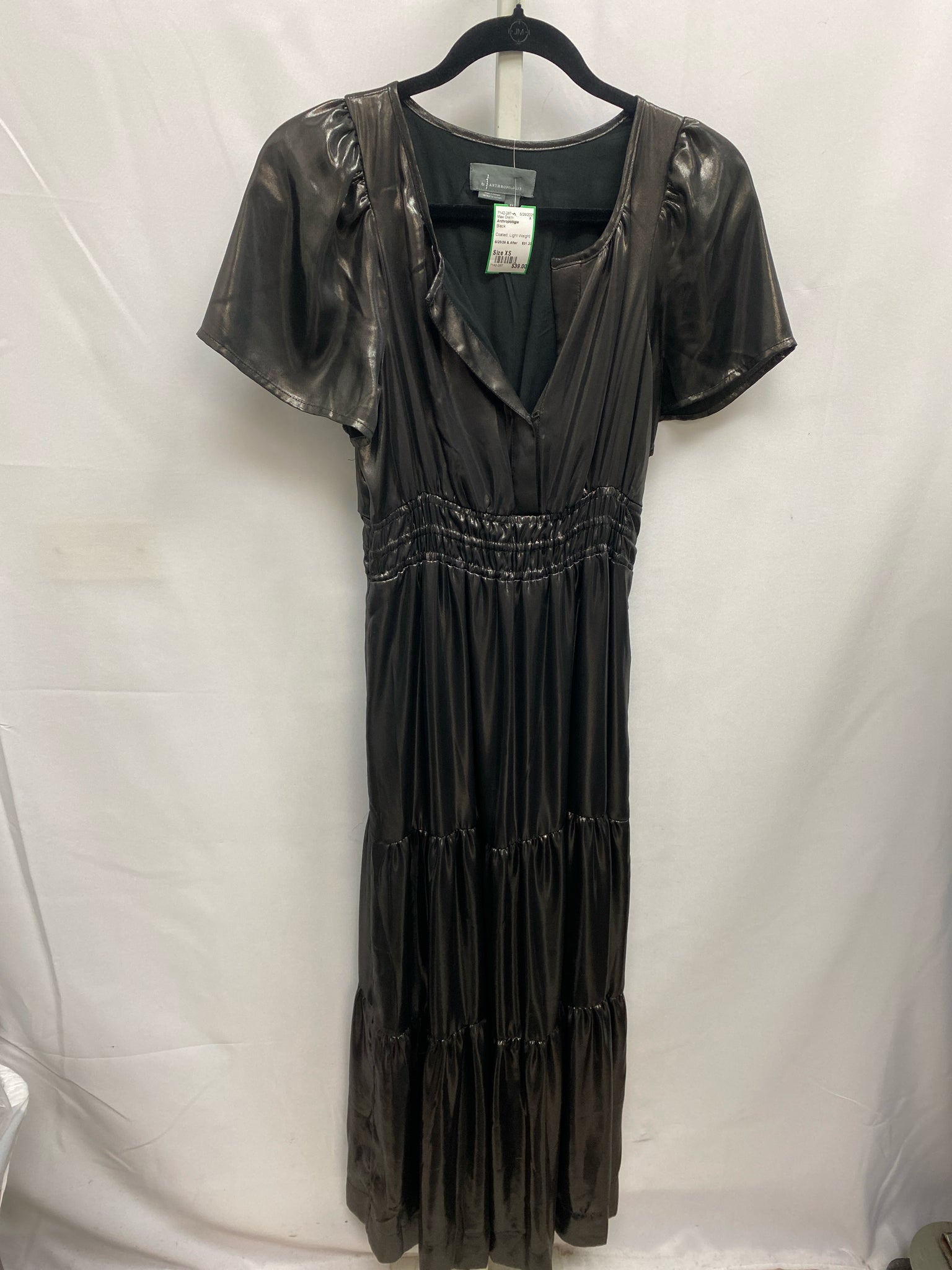 Anthropologie Size XS Black Maxi Dress – Best Friends Consignment
