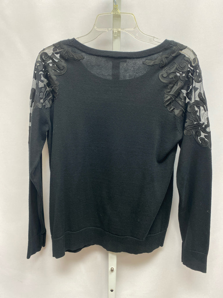 Inc Size Large Black Long Sleeve Top