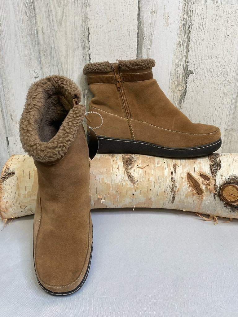 Lands End Size 10 Brown Boots