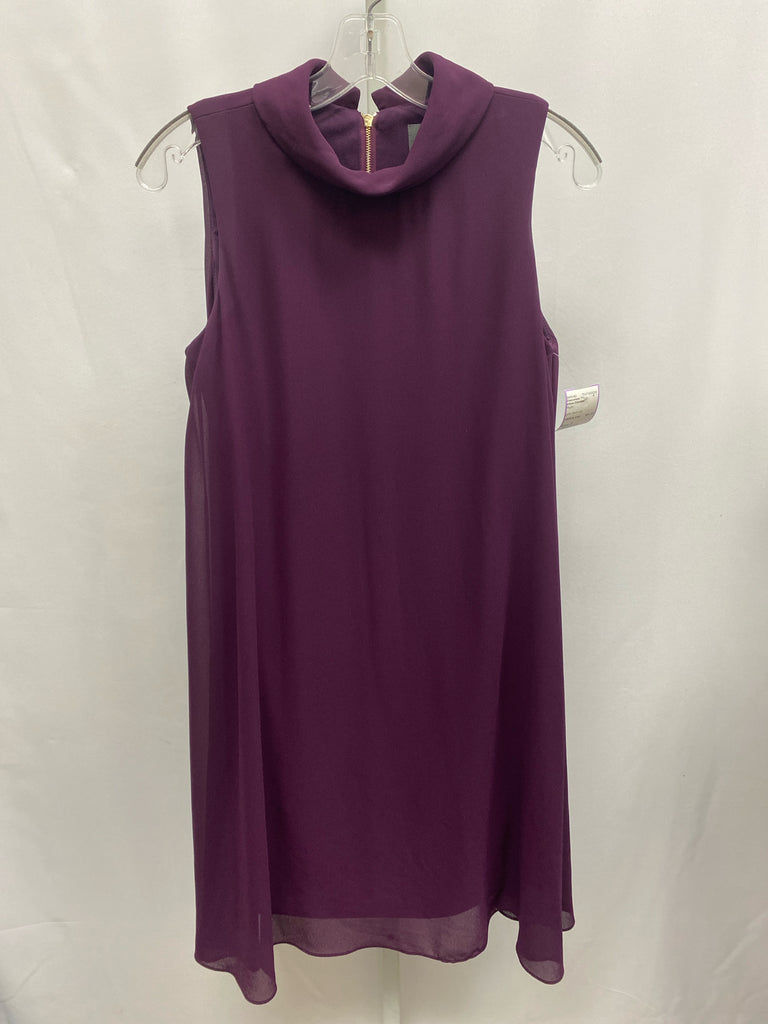 Size 8 Vince Camuto Plum Sleeveless Dress