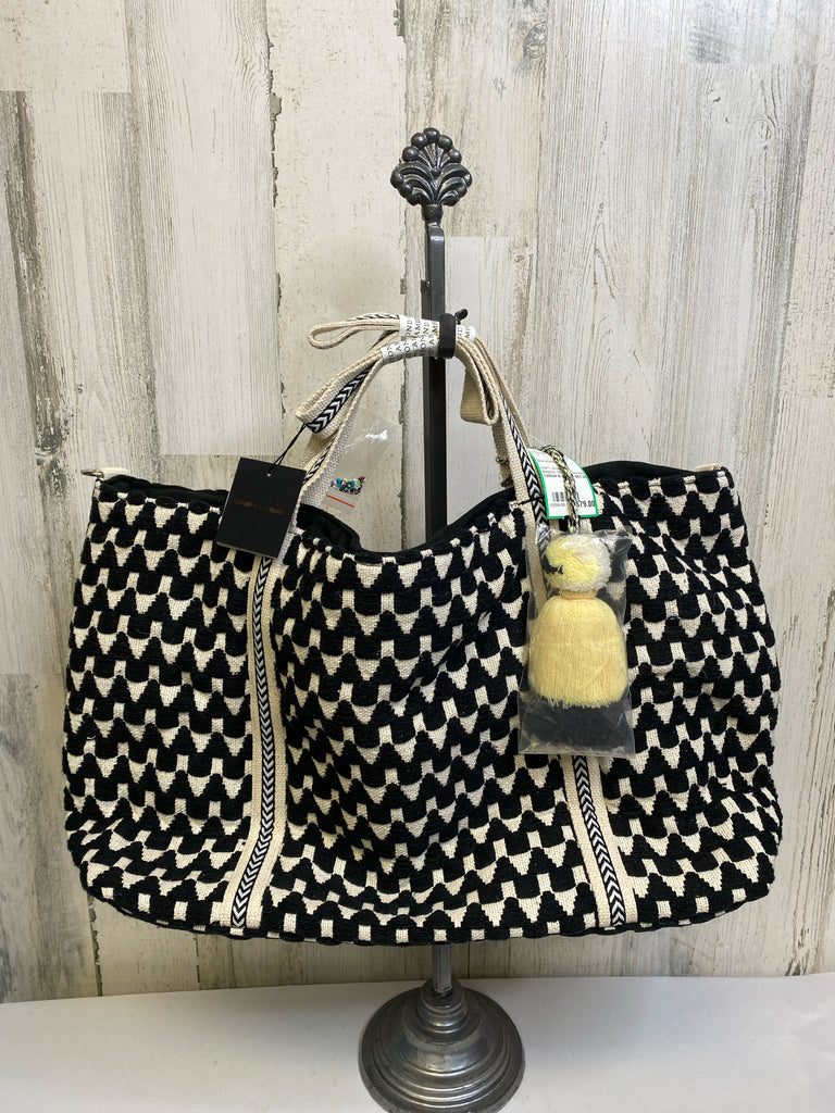 Black/White Tote